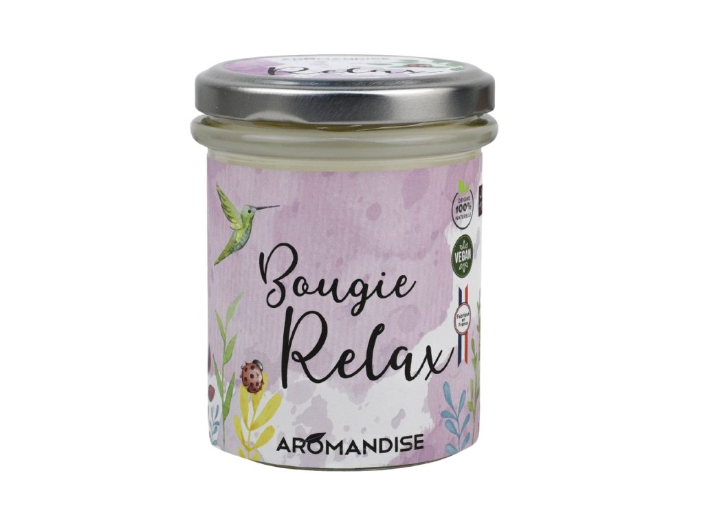 BOUGIE RELAX AROMAGYERTYA RELAXÁCIÓ 1DB