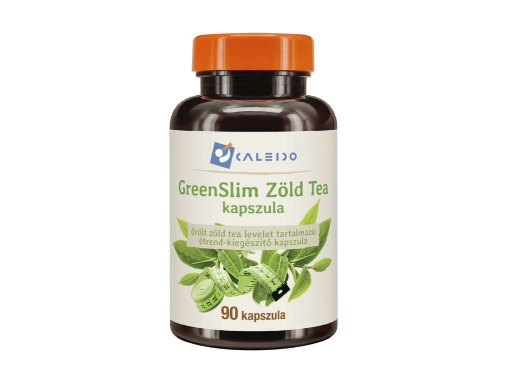 CALEIDO GREENSLIM ZÖLD TEA 580MG KAPSZULA 90DB