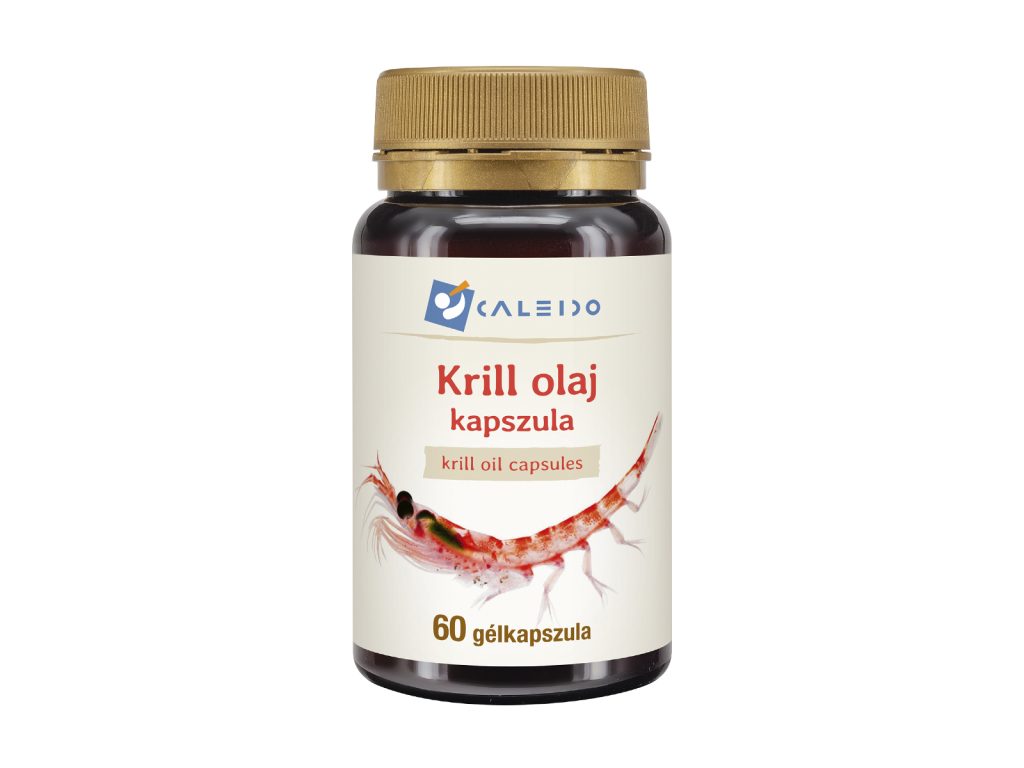 CALEIDO KRILL OLAJ OMEGA-3 GÉLKAPSZULA 60DB
