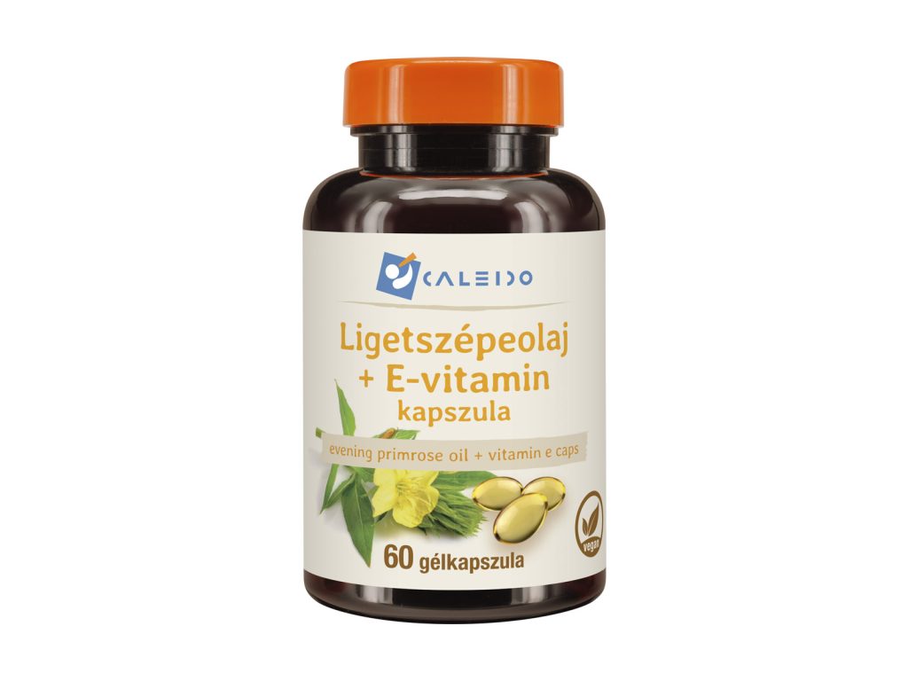 CALEIDO LIGETSZÉPEOLAJ + E-VITAMIN GÉLKAPSZULA 60DB