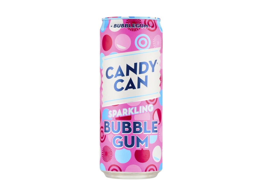 CANDY CAN RÁGÓGUMI ÍZŰ SZÉNSAVAS ÜDÍTŐITAL 330ML DRS+50FT BETÉTDÍJ