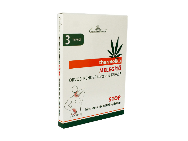 CANNADERM THERMOLKA MELEGÍTŐ TAPASZ 3DB