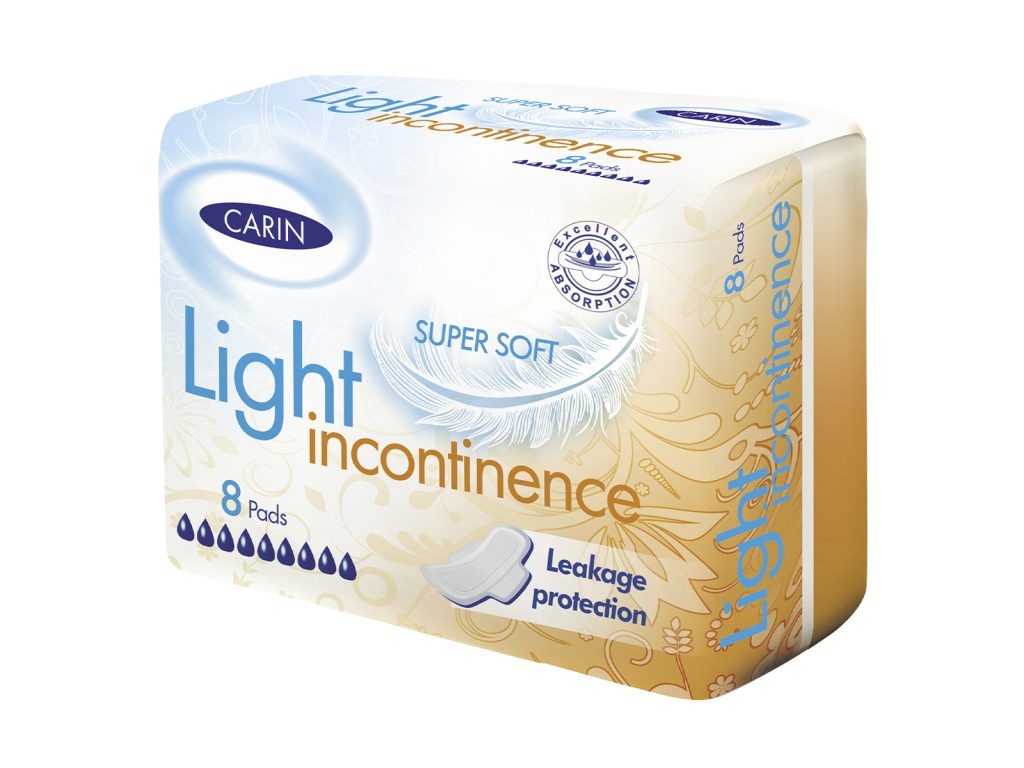 CARIN INKONTINENCIA SZÁRNYASBETÉT ULTRA VÉKONY 8DB