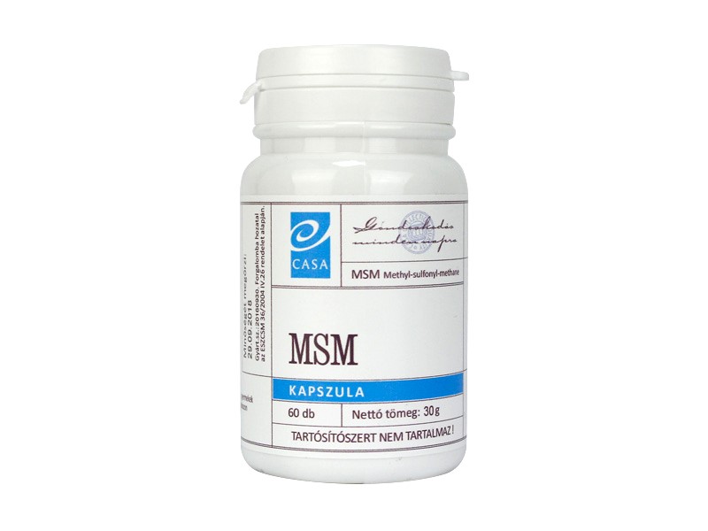CASA MSM 400MG KAPSZULA 60DB