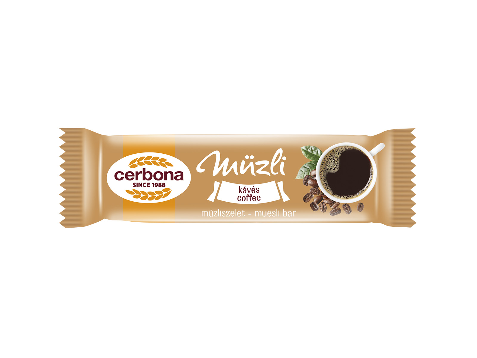 CERBONA KÁVÉS MÜZLISZELET 20G