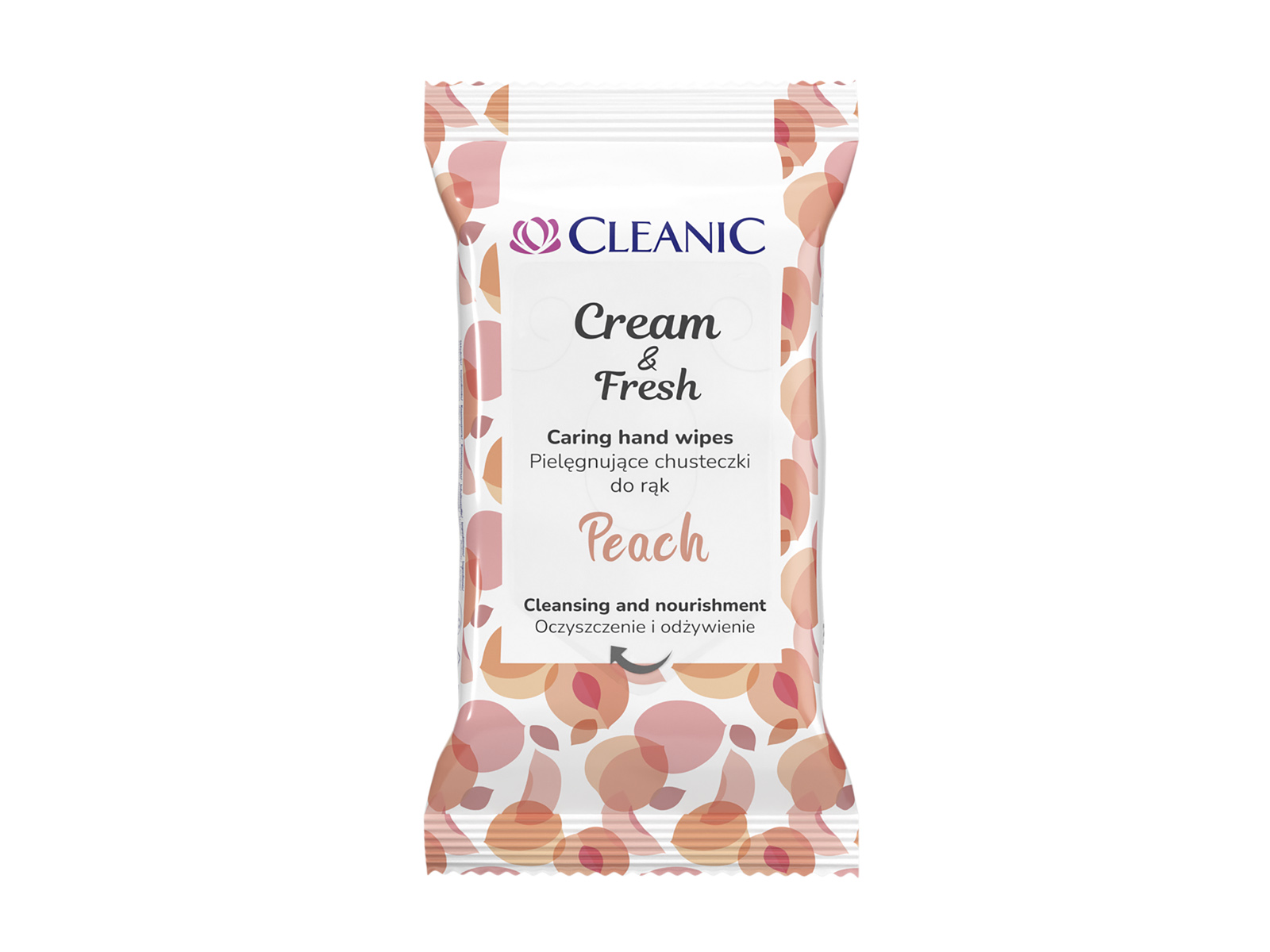 CLEANIC FRISSÍTŐ TÖRLŐKENDŐ - PEACH 15DB