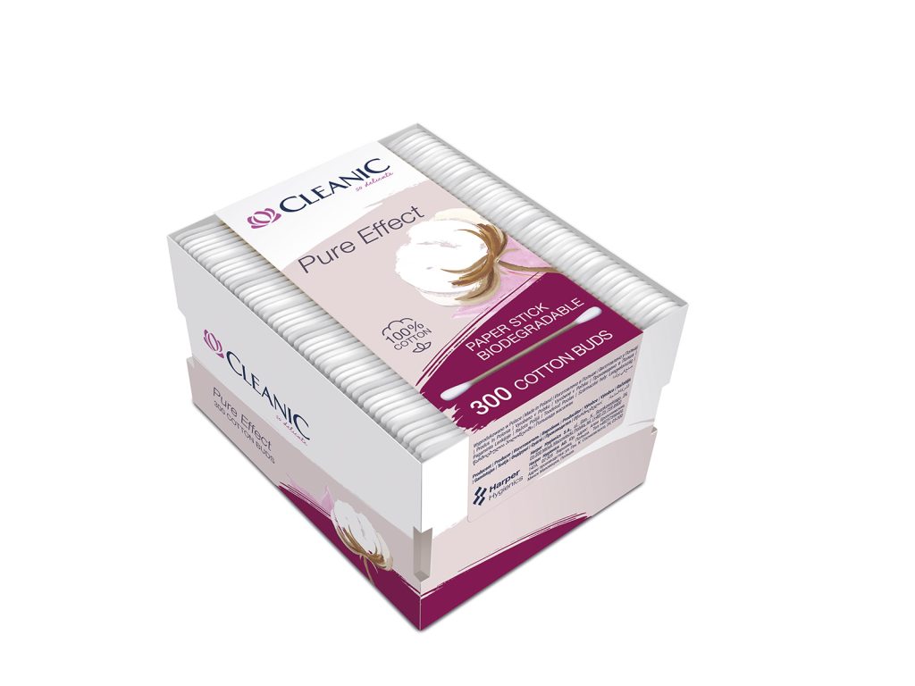 CLEANIC PURE EFFECT FÜLTISZTÍTÓ PÁLCIKA BIOLÓGIAILAG LEBOMLÓ 300DB