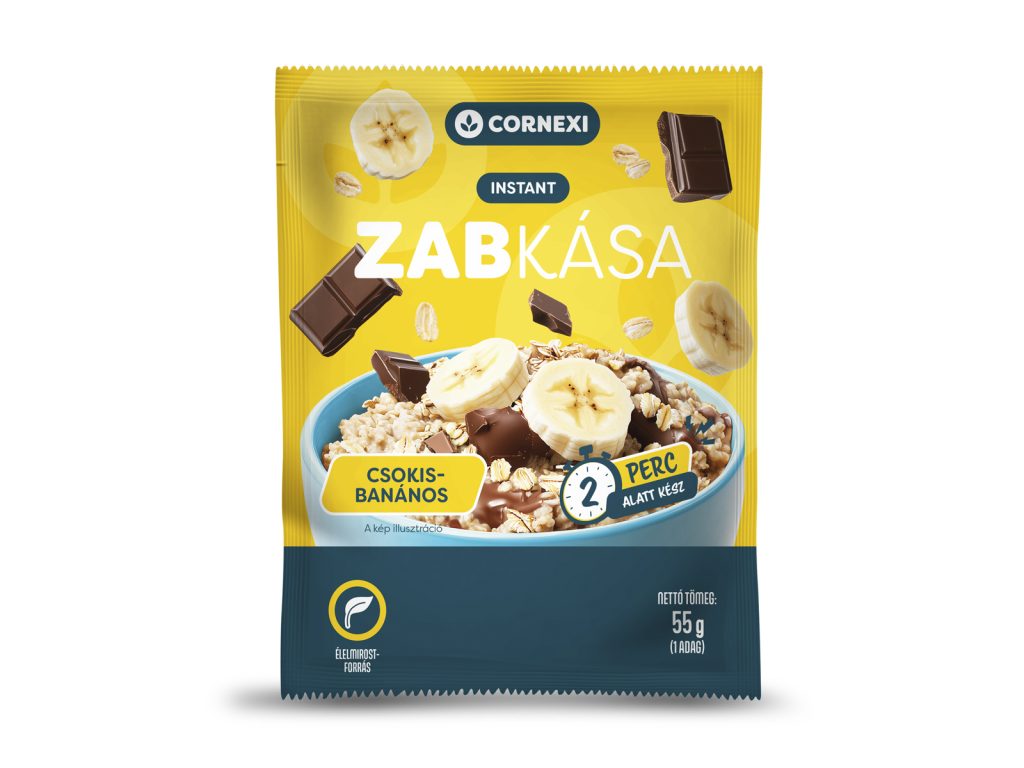 CORNEXI ZABKÁSA BANÁNNAL ÉS CSOKOLÁDÉVAL 55G