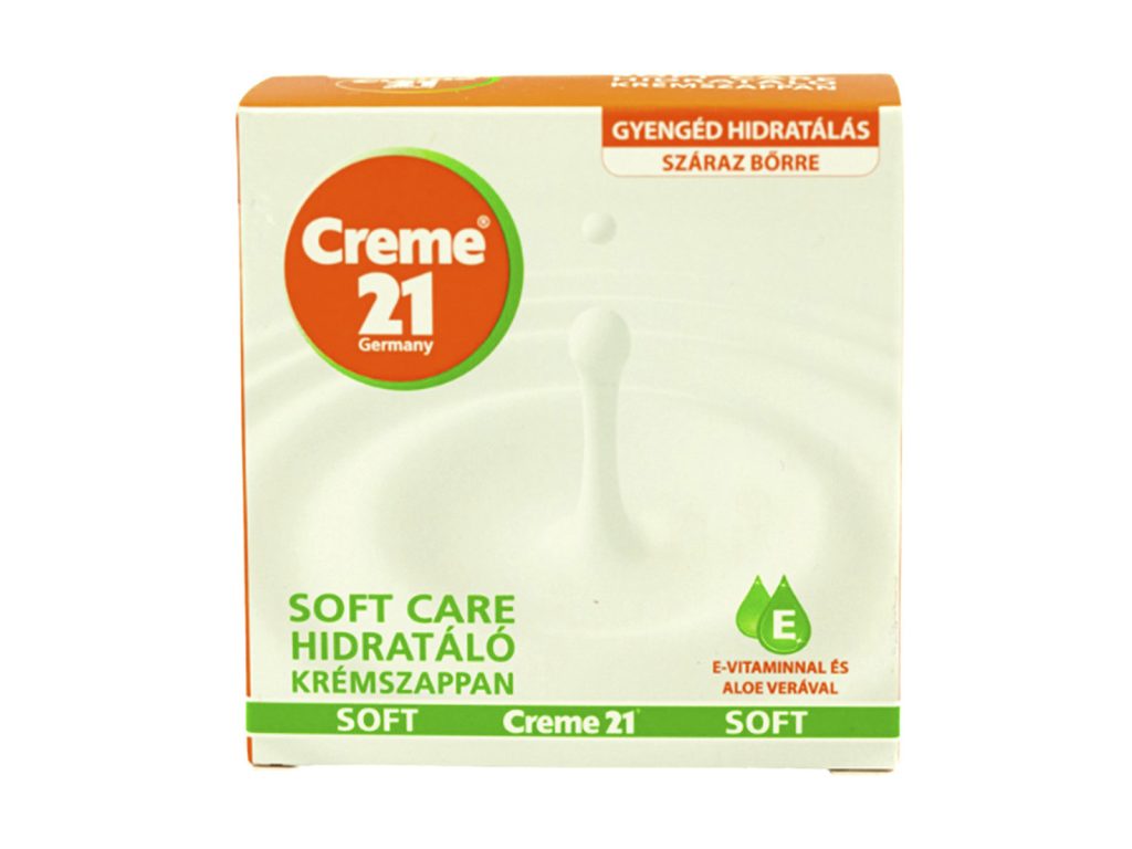 CREME 21 SOFT CARE HIDRATÁLÓ SZAPPAN SZÁRAZ BŐRRE 125G