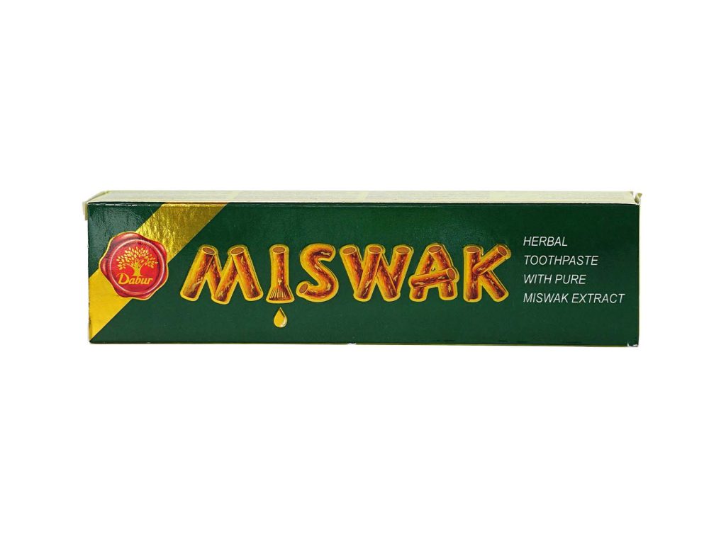 DABUR FLUORIDMENTES GYÓGYNÖVÉNYES MISWAK FOGKRÉM 100ML