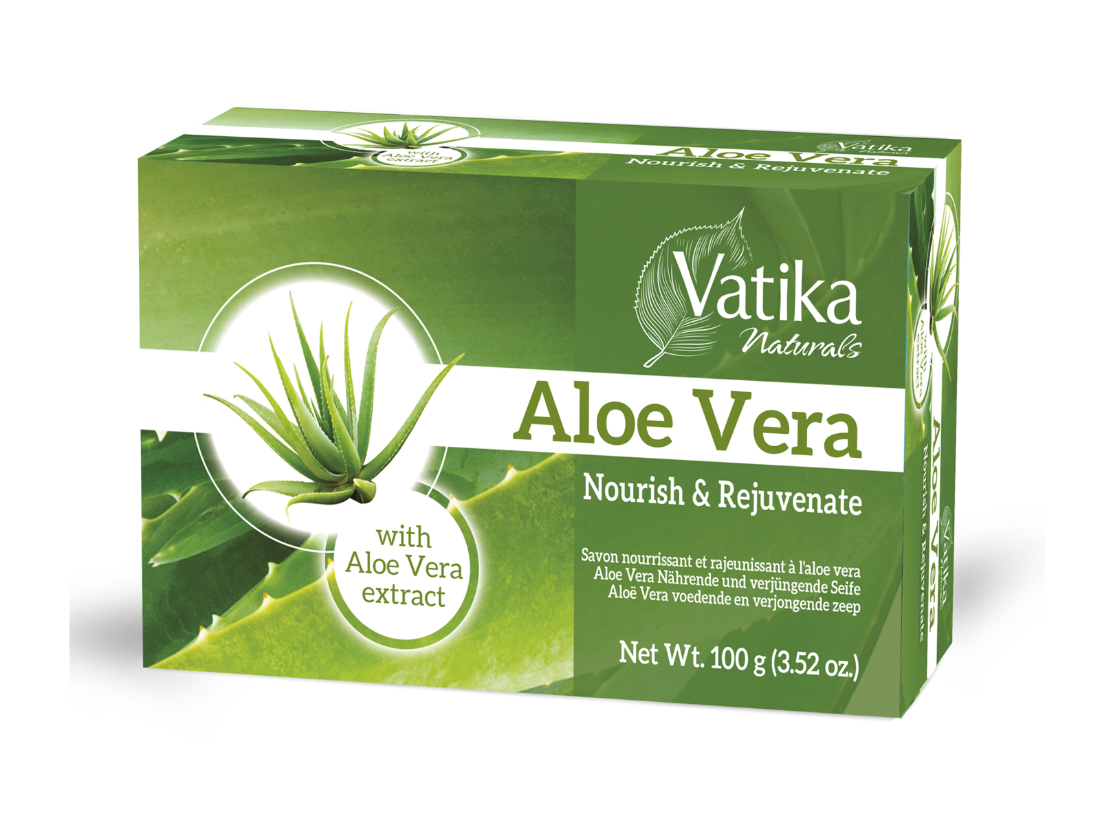 DABUR VATIKA NATURALS ALOE VERA SZAPPAN 100G
