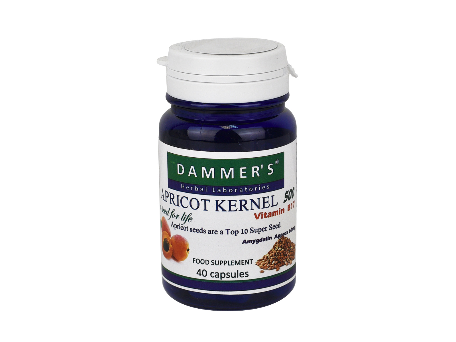 DAMMERS APRICOT KERNEL SÁRGABARACKMAG KAPSZULA 40DB