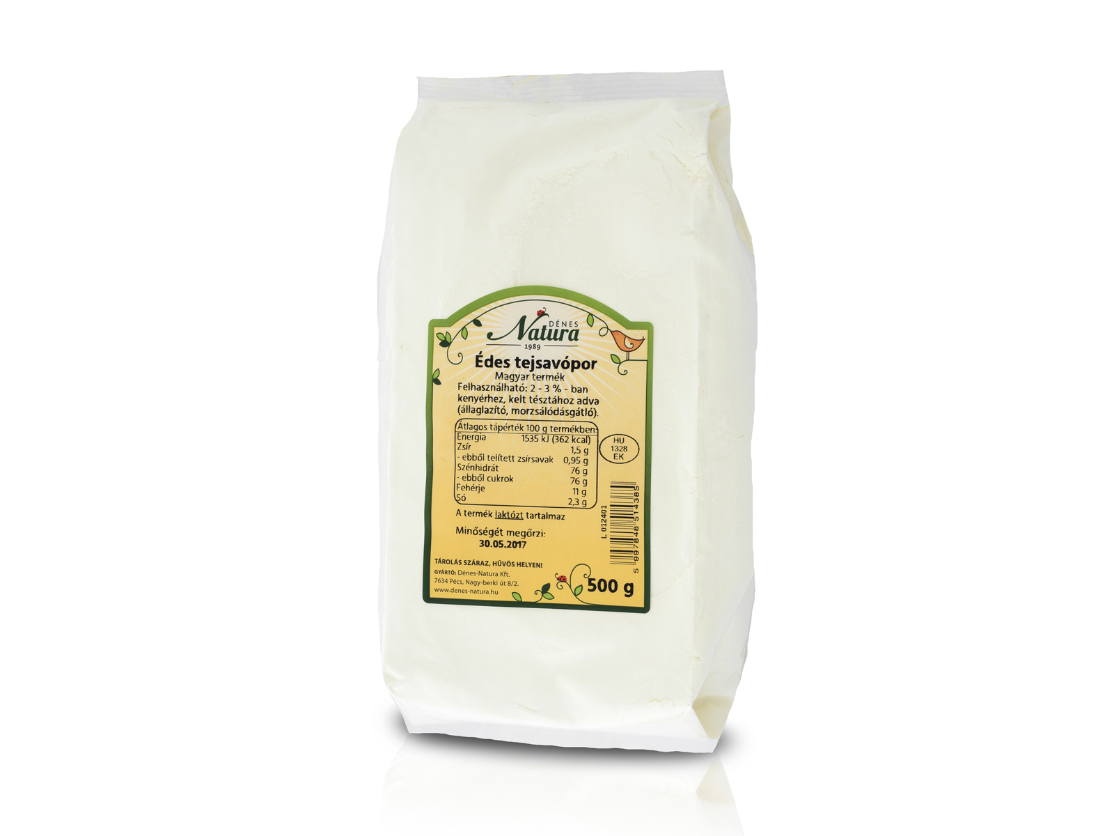DÉNES NATURA ÉDES TEJSAVÓPOR 500G