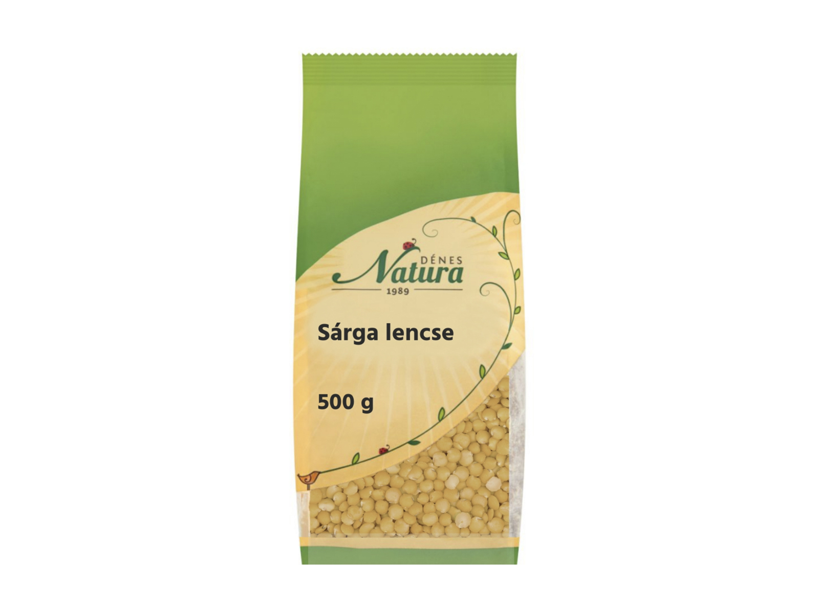 DÉNES NATURA SÁRGA LENCSE 500G