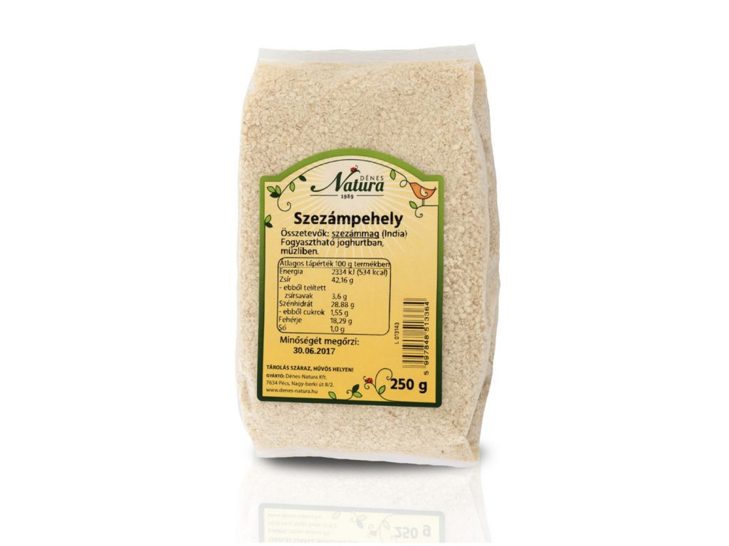 DÉNES NATURA SZEZÁMPEHELY 250G