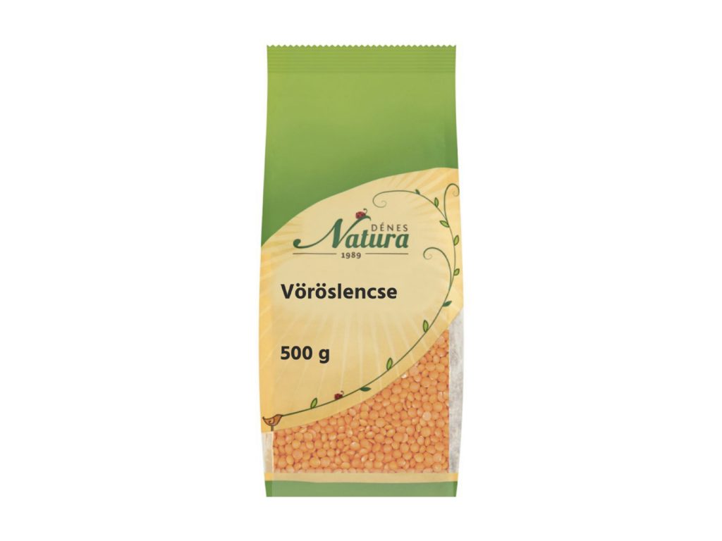 DÉNES NATURA VÖRÖSLENCSE 500G