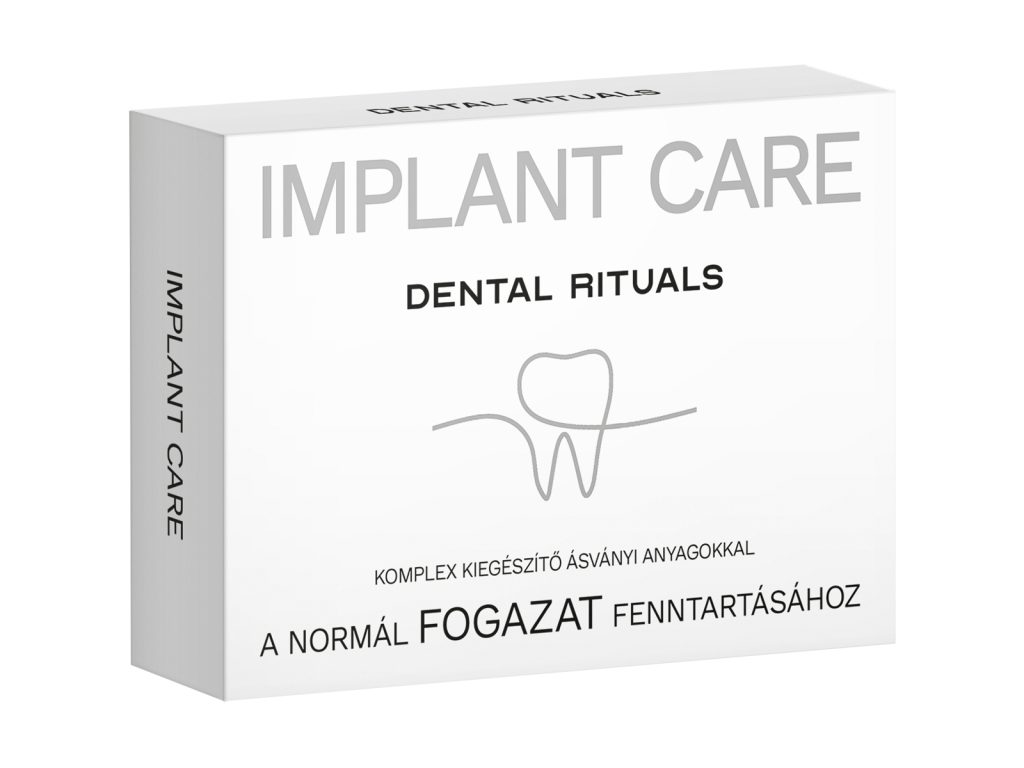 DENTAL RITUALS IMPLANT CARE A FOGAZAT FENNTARTÁSÁHOZ TABLETTA 30DB