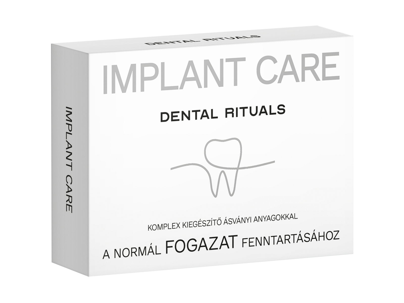 DENTAL RITUALS IMPLANT CARE A FOGAZAT FENNTARTÁSÁHOZ TABLETTA 30DB