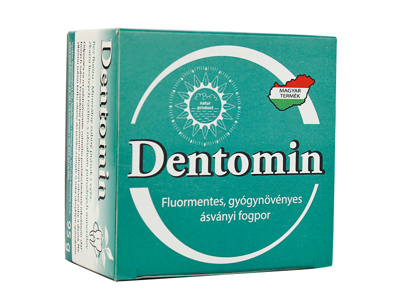 DENTOMIN FOGPOR GYÓGYNÖVÉNYES 95G