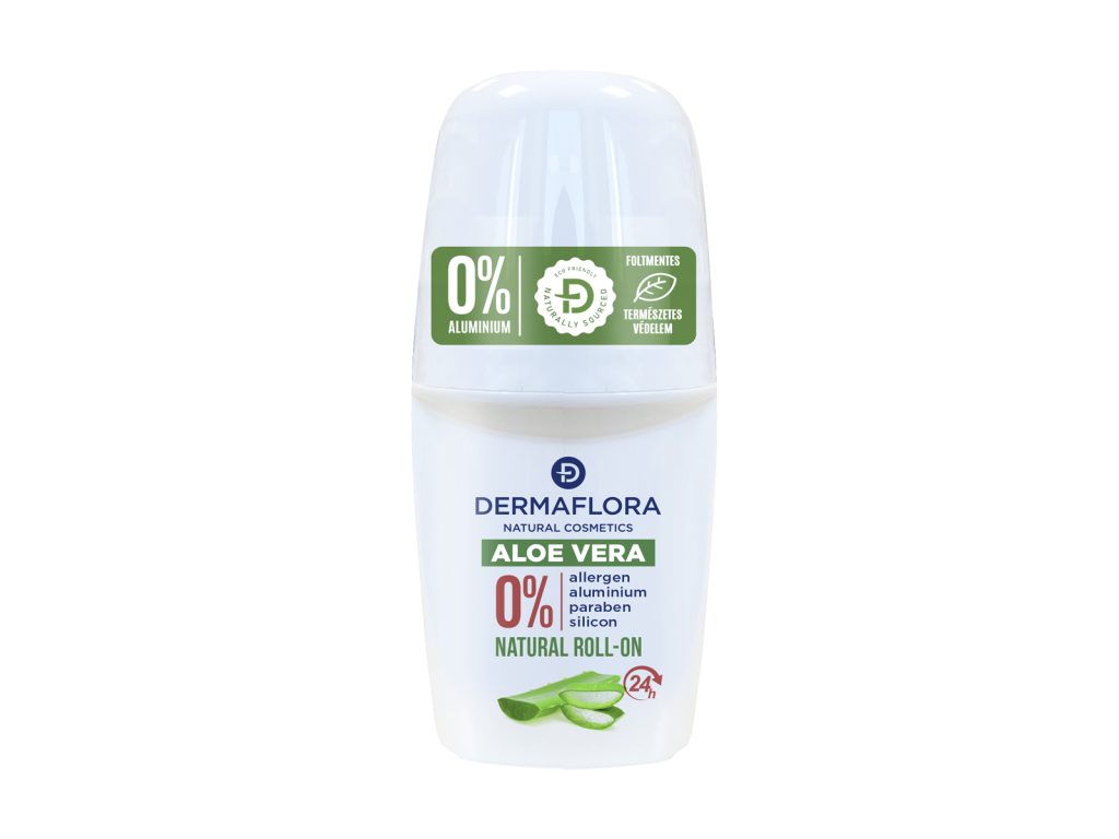 DERMAFLORA 0% DEO ROLL-ON ALOE VERA 50ML