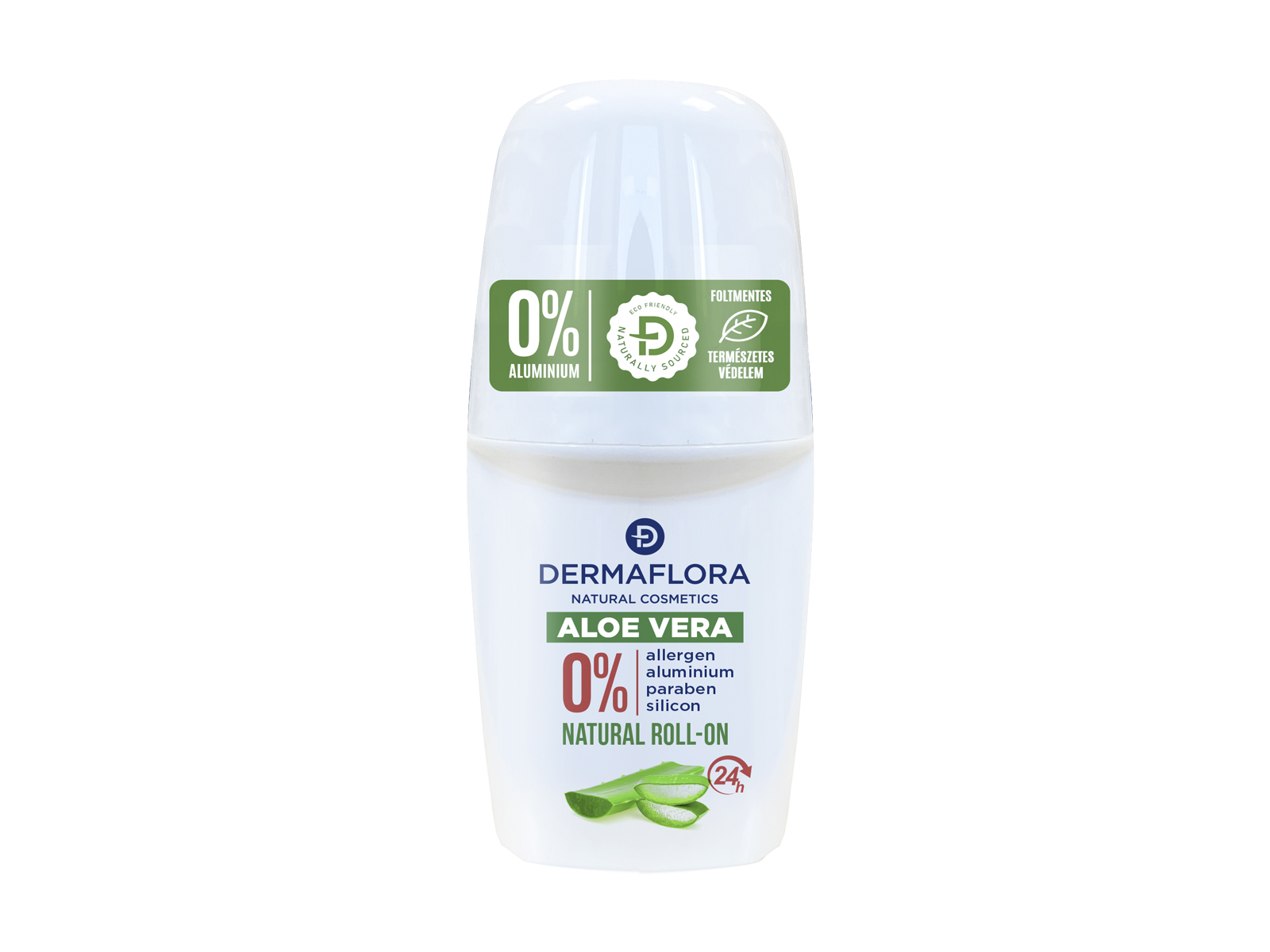 DERMAFLORA 0% DEO ROLL-ON ALOE VERA 50ML