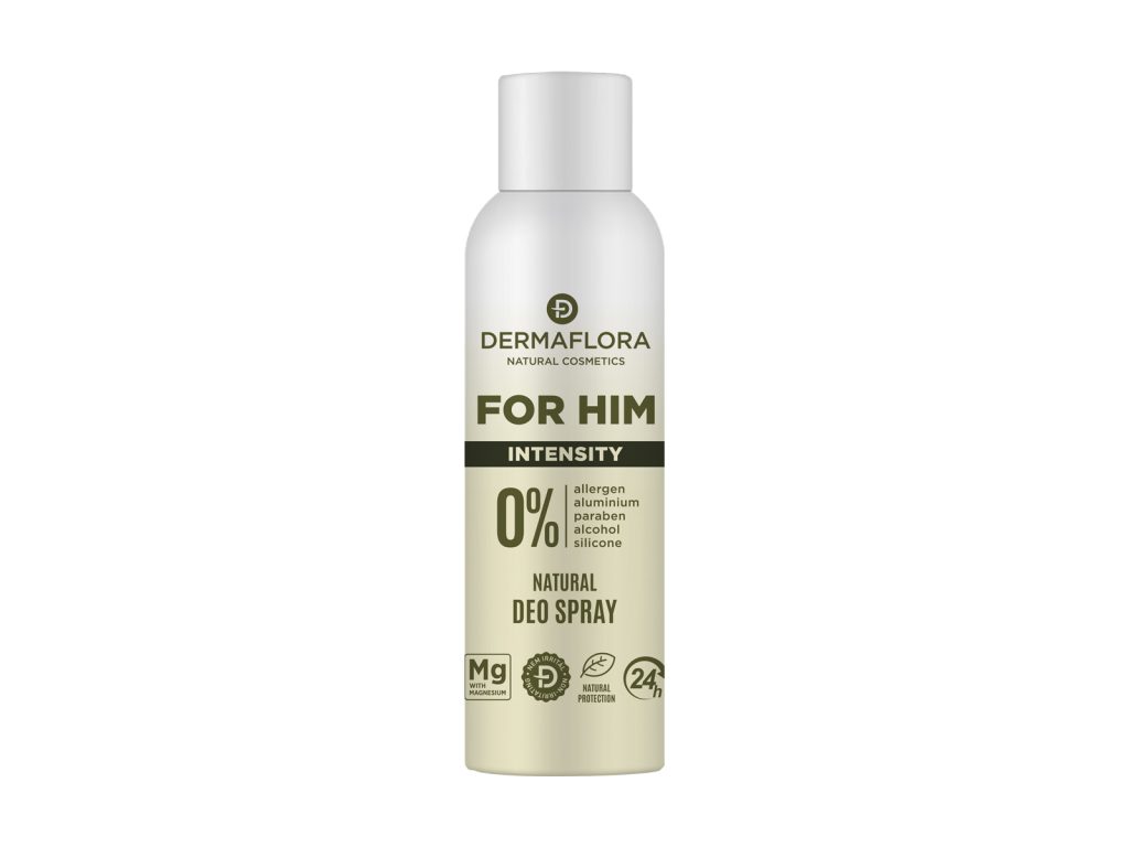DERMAFLORA 0% DEO SPRAY FOR HIM INTENSITY 150ML