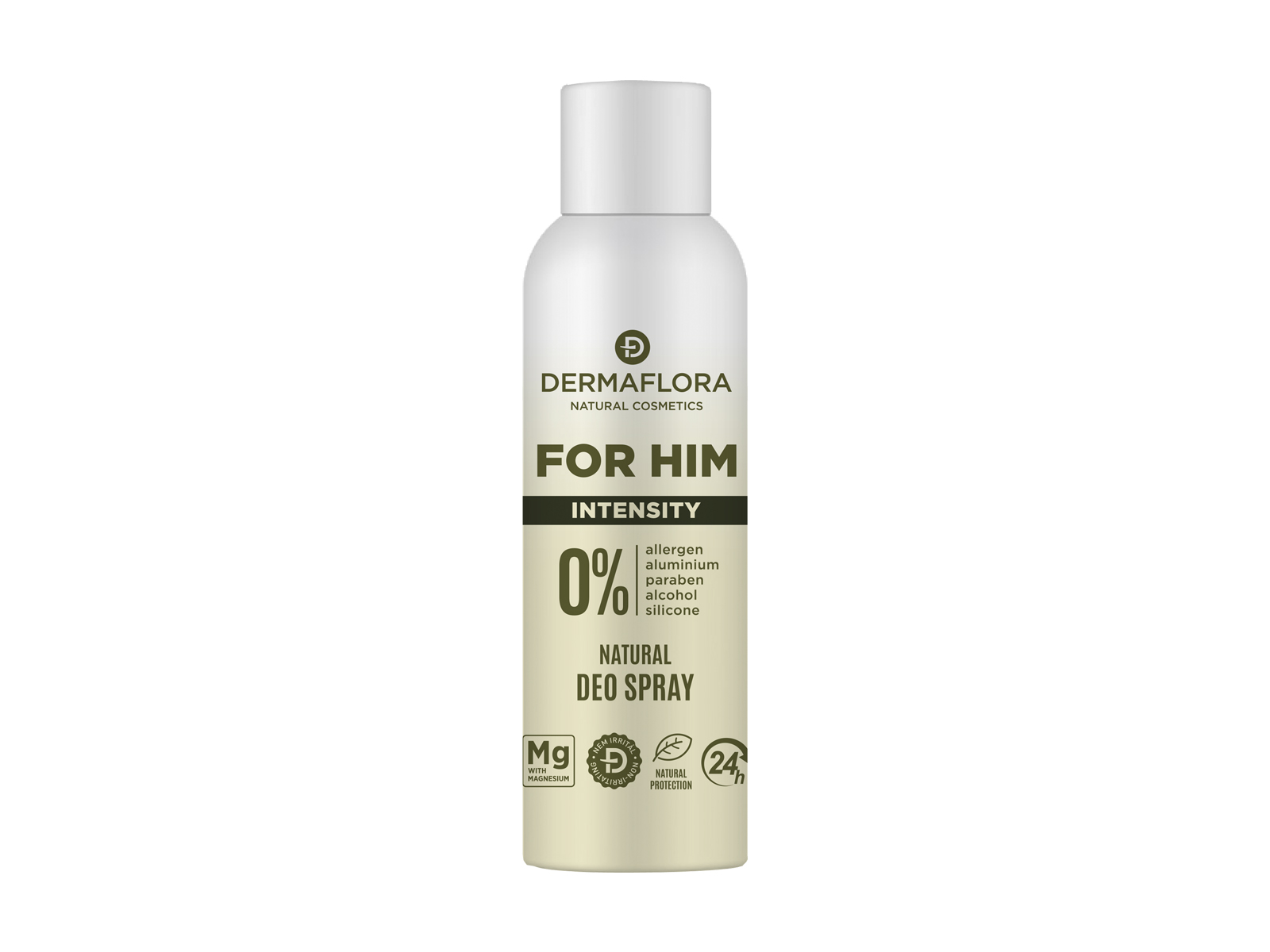 DERMAFLORA 0% DEO SPRAY FOR HIM INTENSITY 150ML