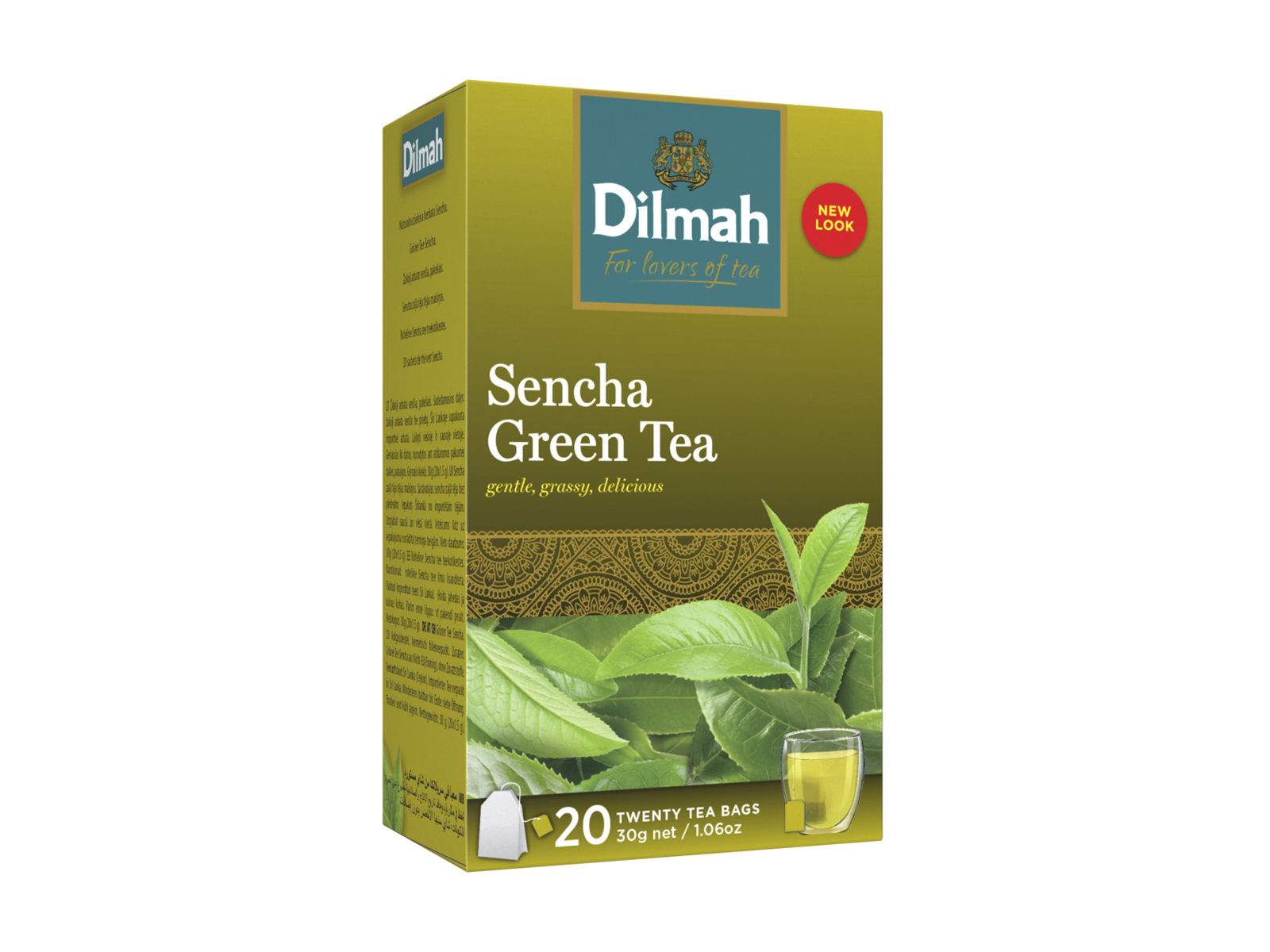 DILMAH TEA SENCHA AROMÁS ZÖLD 30G
