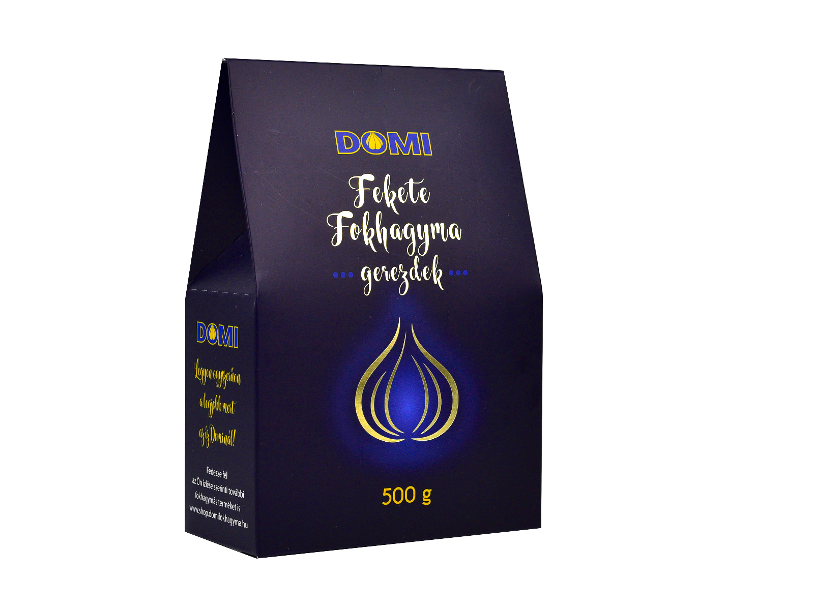 DOMI FEKETE FOKHAGYMA DÍSZDOBOZBAN 500G