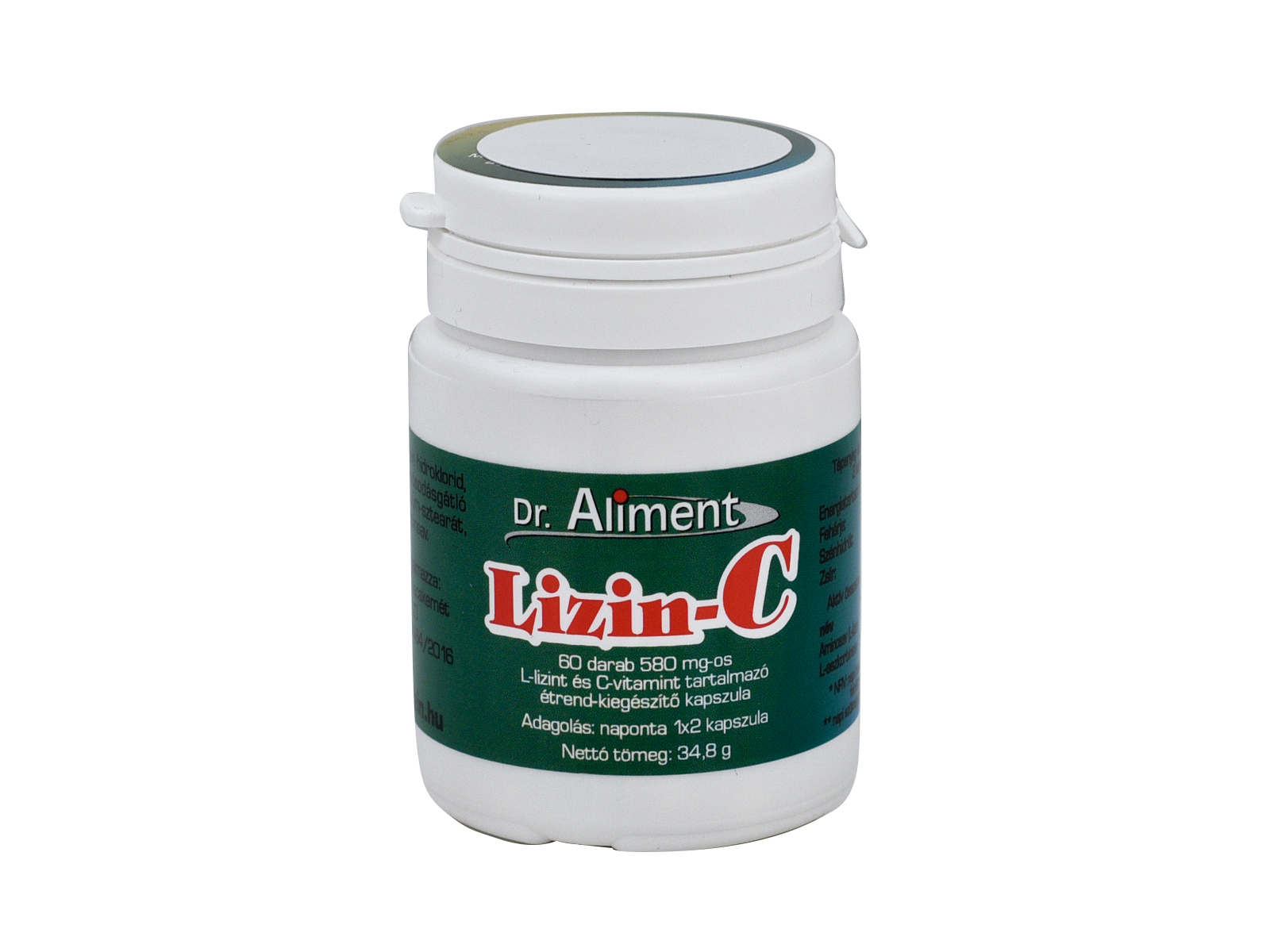 DR.ALIMENT LIZIN-C KAPSZULA 60DB