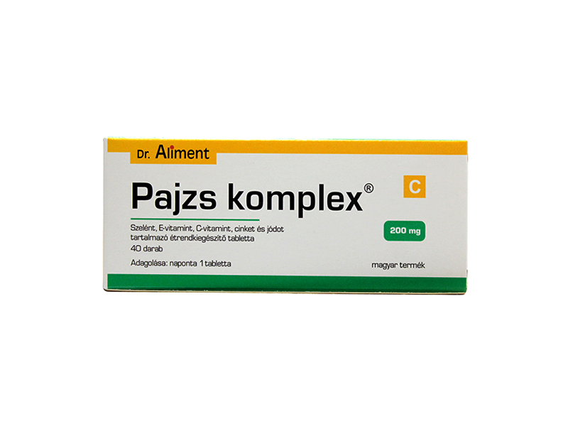 DR.ALIMENT PAJZS KOMPLEX 200MG TABLETTA 40DB