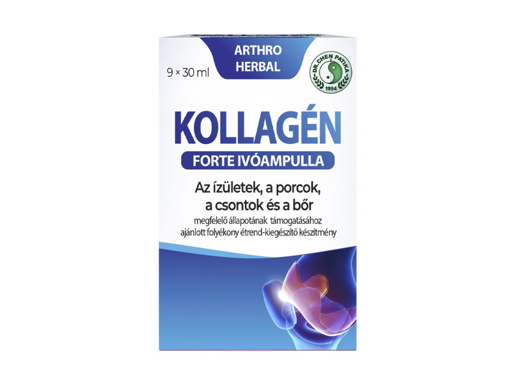 DR.CHEN ARTHRO HERBAL KOLLAGÉN FORTE PORC IVÓAMPULLA 9X30ML