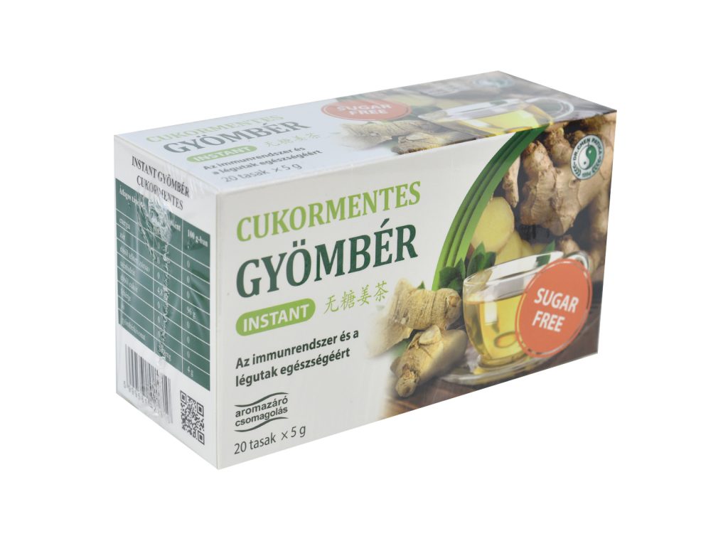 DR.CHEN INSTANT GYÖMBÉR TEA CUKORMENTES 20DB