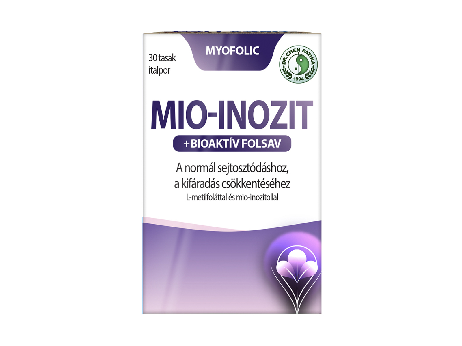DR.CHEN MIO-INOZIT + BIOAKTÍV FOLSAV ITALPOR 30 TASAK