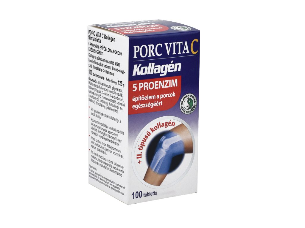 DR.CHEN PORC VITA C KOLLAGÉN FILMTABLETTA 100DB