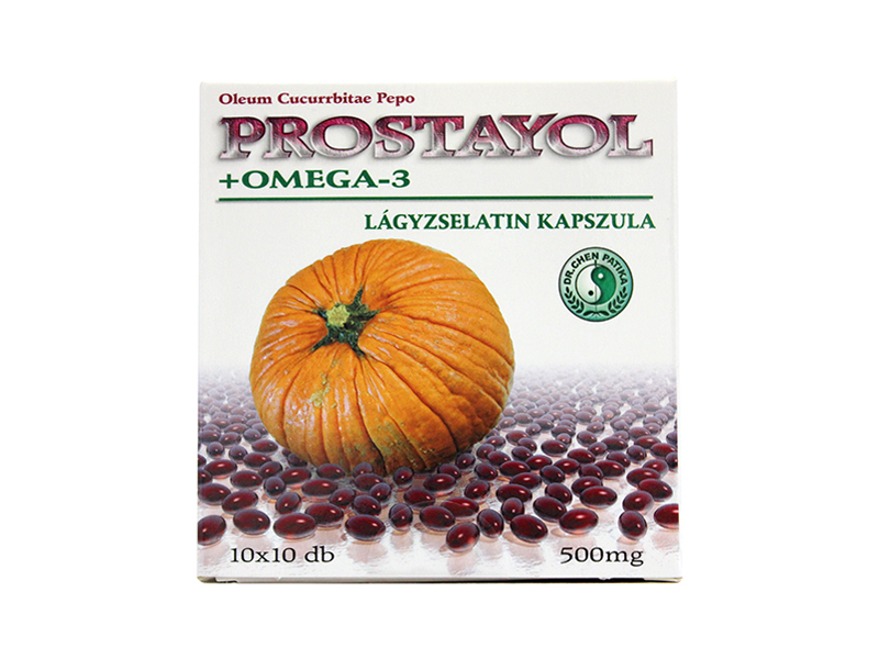 DR.CHEN PROSTAYOL+OMEGA 3 KAPSZULA 100DB