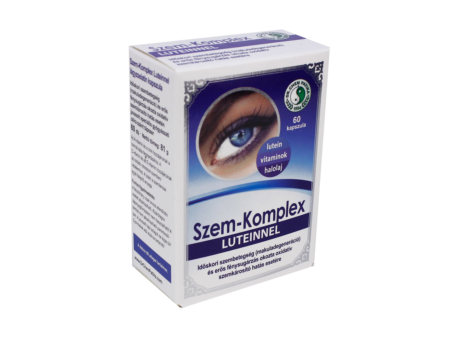 DR.CHEN SZEM - KOMPLEX LUTEINNEL KAPSZULA 60DB