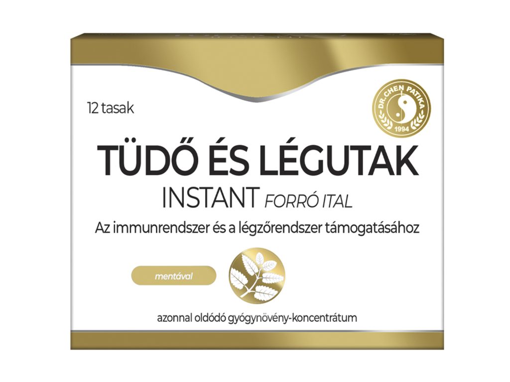 DR.CHEN TÜDŐ ÉS LÉGÚTAK INSTANT TEA 12DB