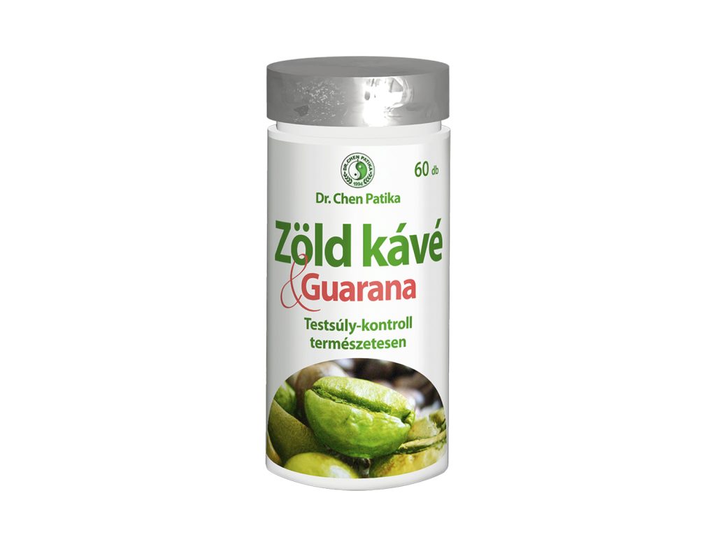 DR.CHEN ZÖLD KÁVÉ + GUARANA KAPSZULA 60DB