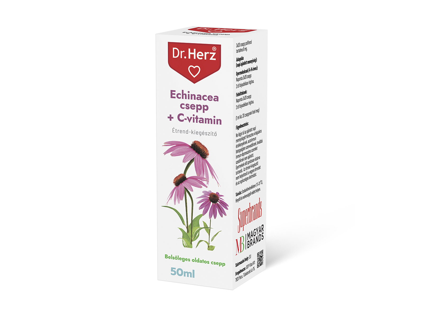 DR. HERZ ECHINACEA+C-VITAMIN CSEPP 50ML