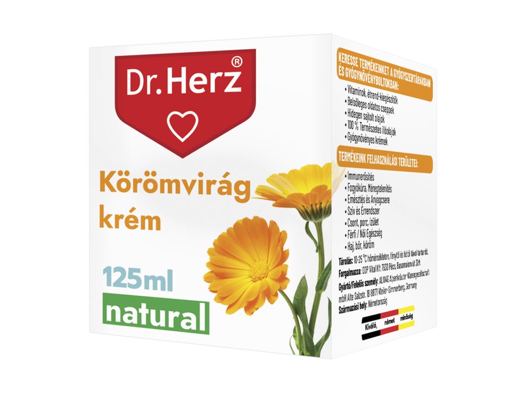 DR. HERZ KÖRÖMVIRÁG KRÉM 125ML