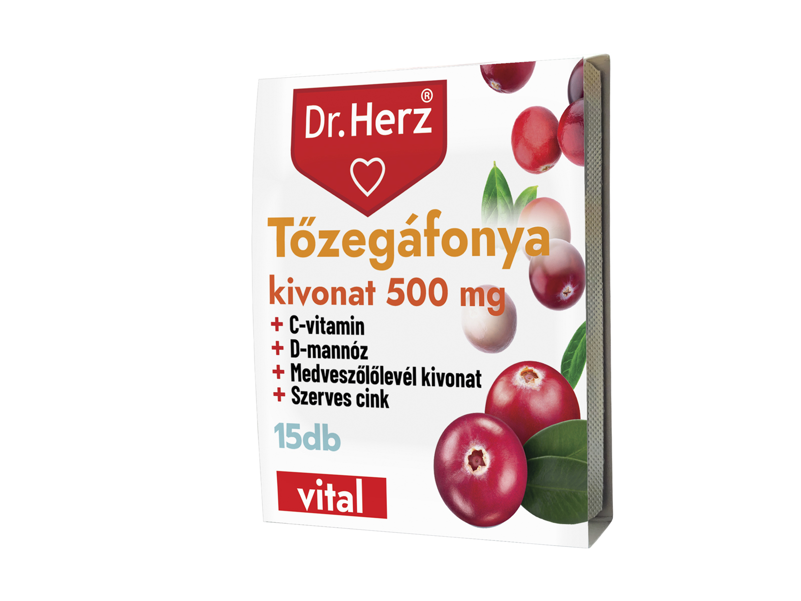 DR. HERZ TŐZEGÁFONYA 500MG KAPSZULA 15DB