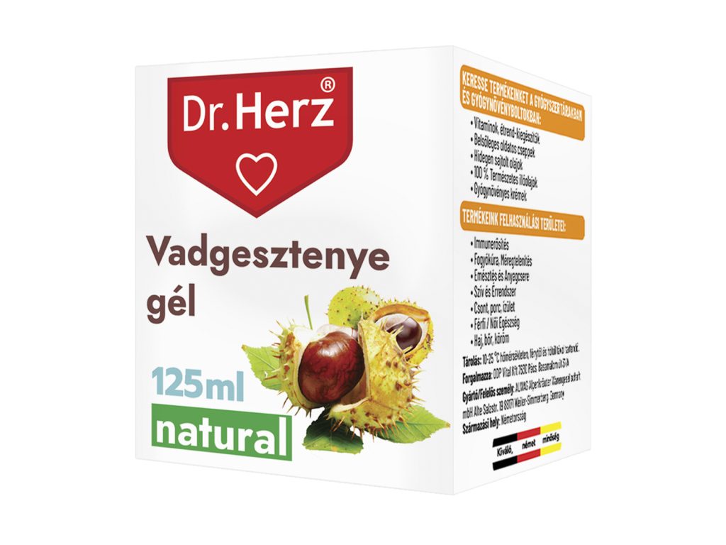 DR. HERZ VADGESZTENYE GÉL 125ML