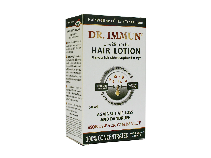 DR.IMMUN 25 GYÓGYNÖVÉNYES HAJCSEPPEK 50 ML