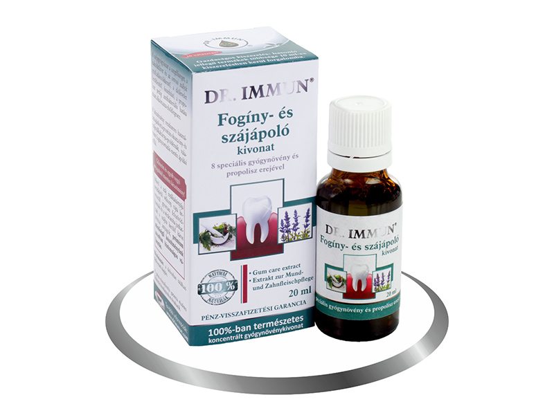 DR. IMMUN FOGÍNY ÉS SZÁJÁPOLÓ KIVONAT 20ML