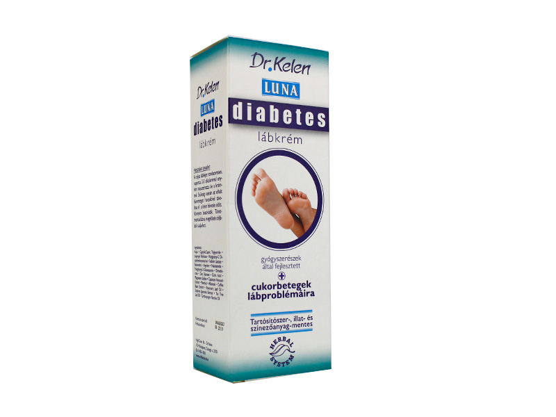 DR.KELEN LUNA DIABETES LÁBKRÉM CUKORBETEGEKNEK 100ML