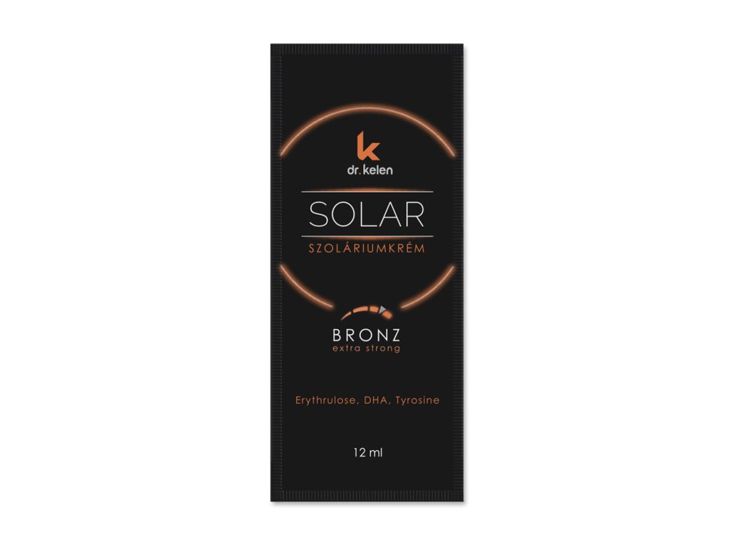DR.KELEN SUNSOLAR BRONZ 2IN1 EGY ADAGOS SZOLÁRIUM KRÉM 12ML