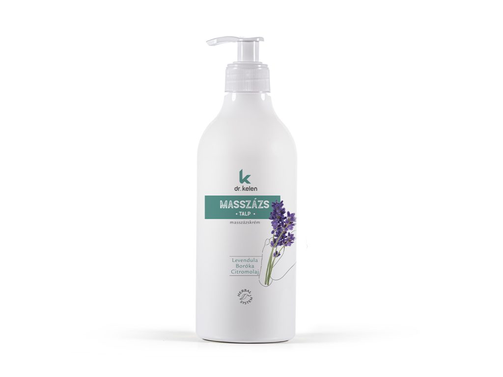 DR.KELEN TALPMASSZÁZS KRÉM 500ML