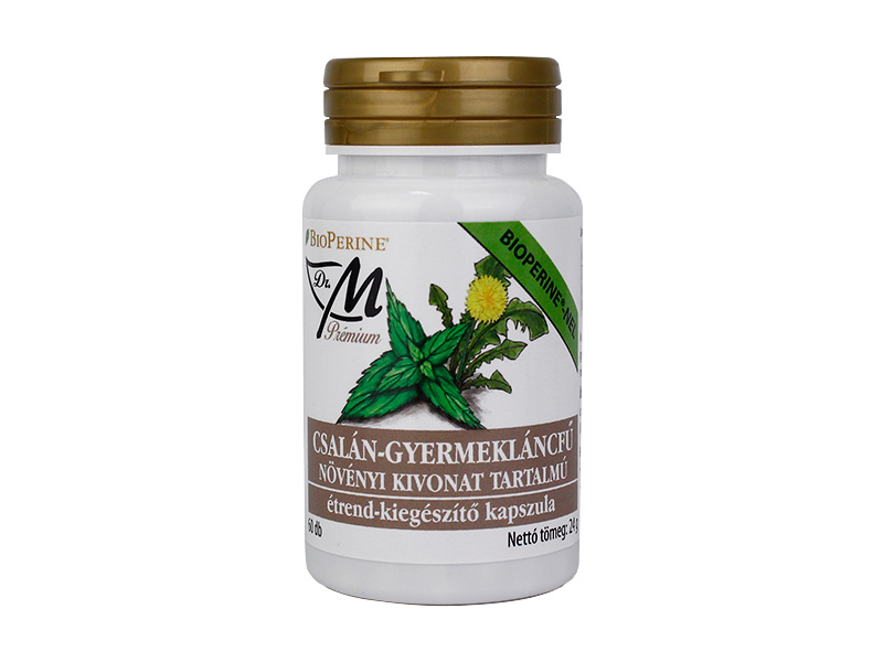 DR.M PRÉMIUM CSALÁN-GYERMEKLÁNCFŰ KAPSZULA 60DB