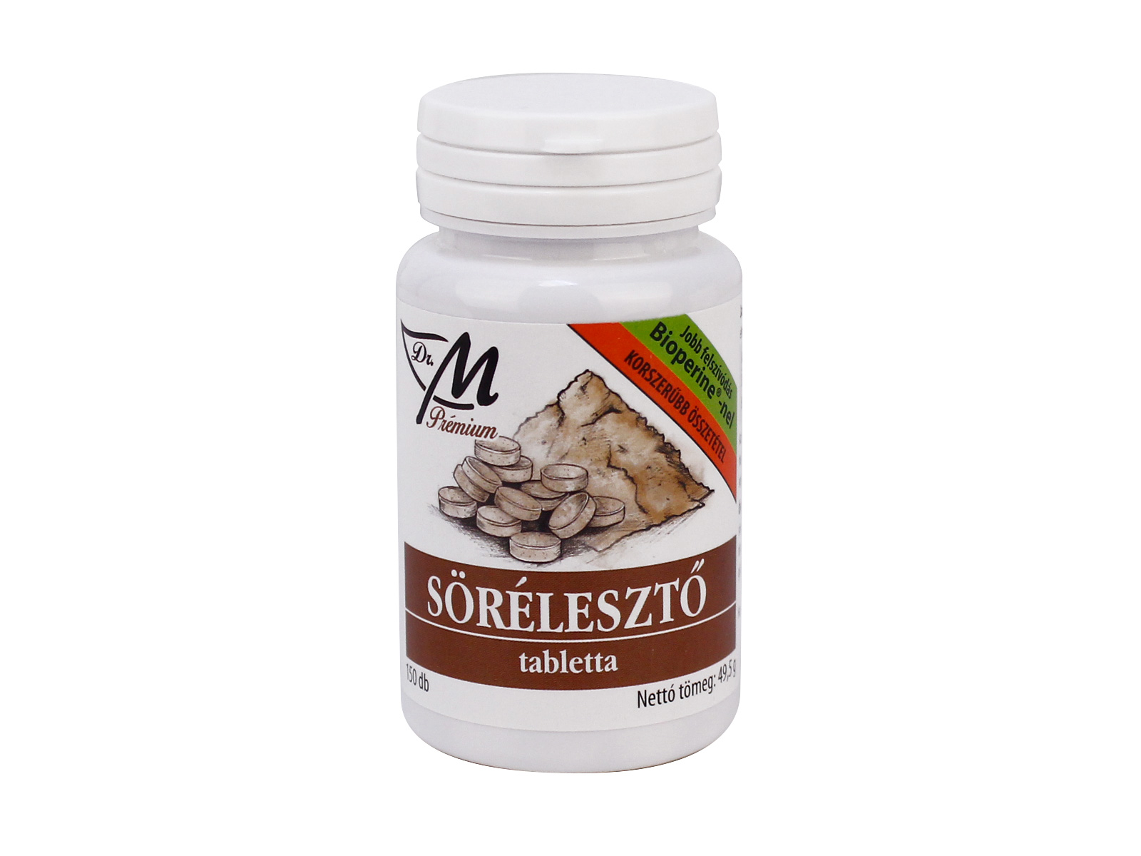 DR. M PRÉMIUM SÖRÉLESZTŐ TABLETTA 150DB